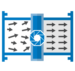 Velocity Profile Channel Blender HVAC